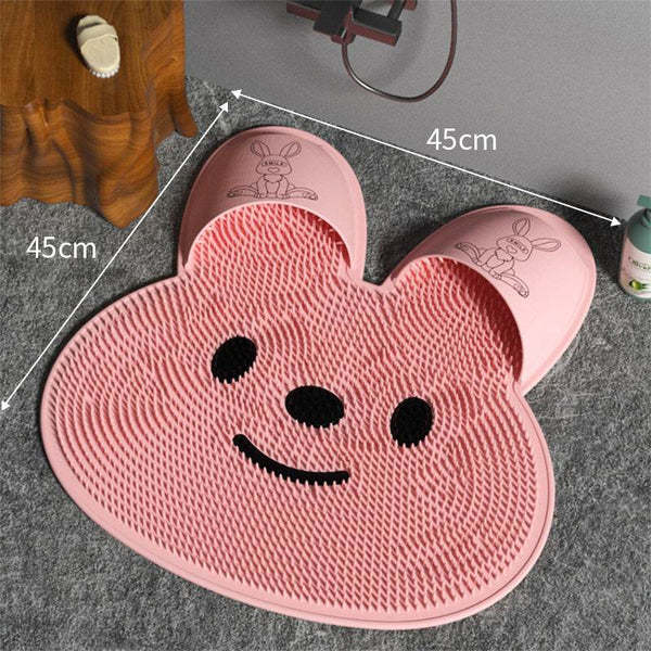 Silicone Massage Foot Scrubber Mat