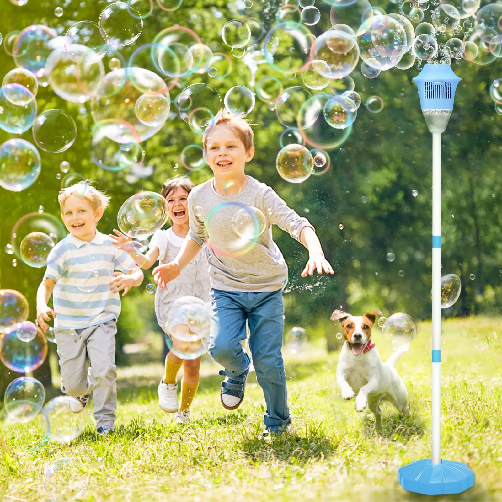 Children's Electric Streetlight Bubble Machine
