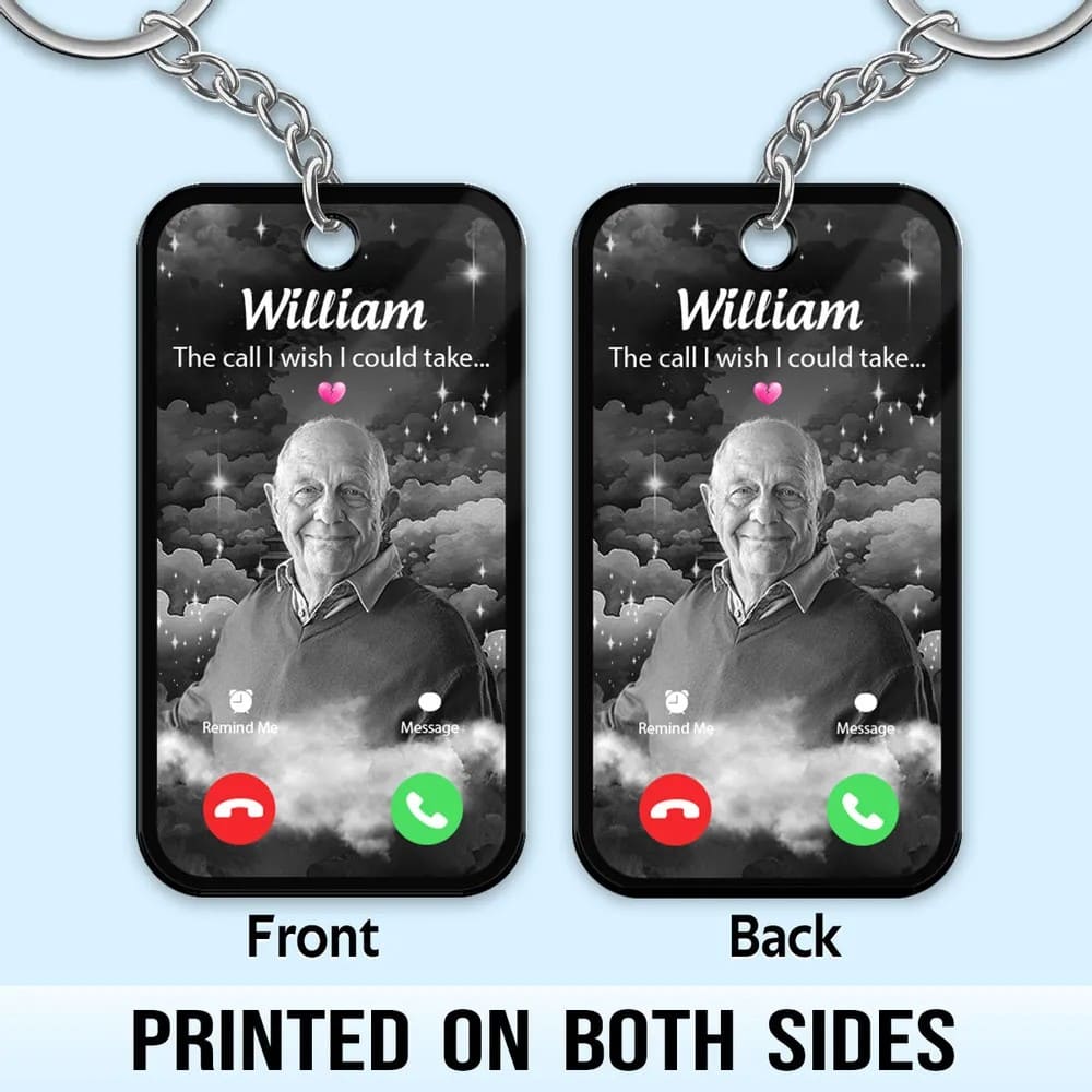 Personalized acrylic keychain