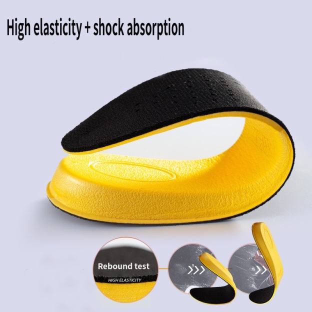 Invisible Breathable Inner Height Increasing Insoles for Men