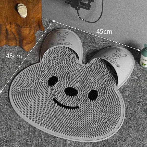 Silicone Massage Foot Scrubber Mat