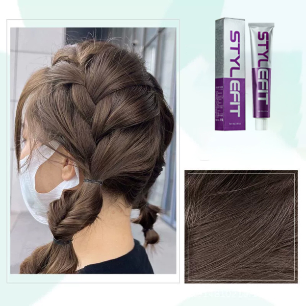 New popular colors of ammonia-free hair dye