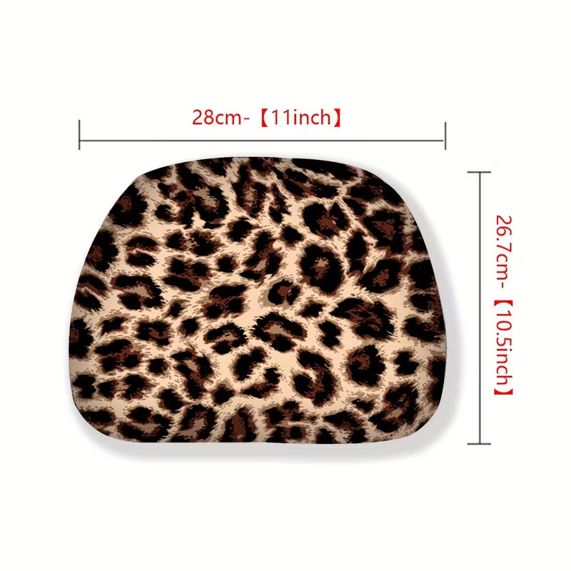 Wacky Double-Sided Printed Car Headrest Cover