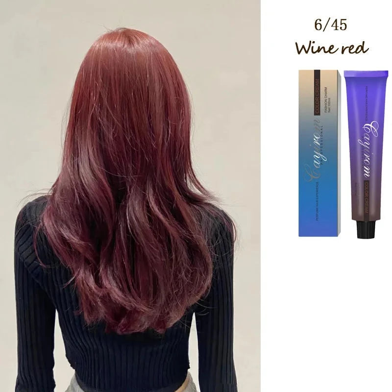 Damage-Free Semi-Permanent Hair Color Dye Set