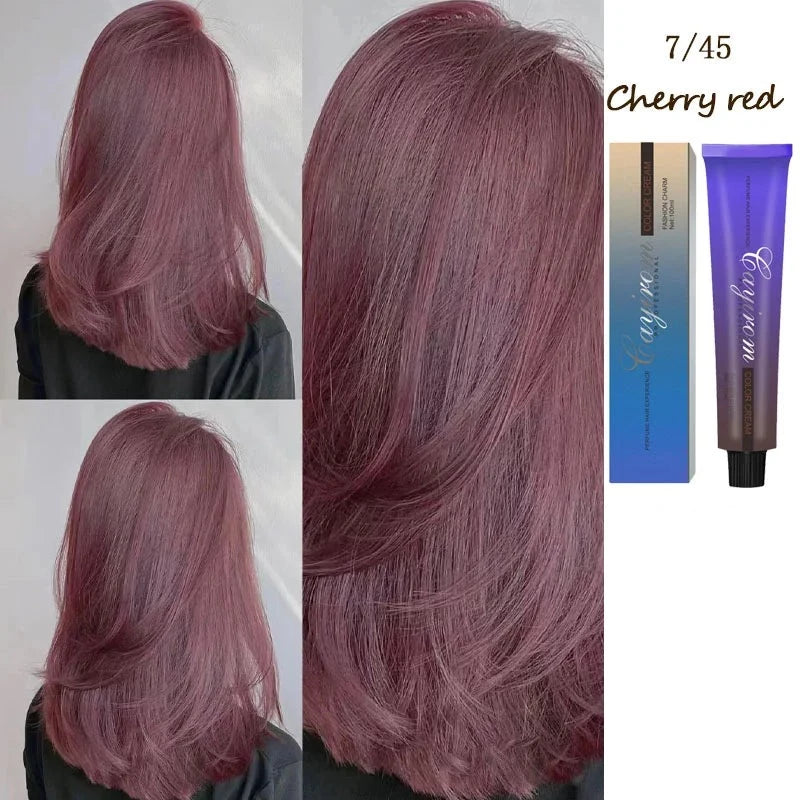 Damage-Free Semi-Permanent Hair Color Dye Set