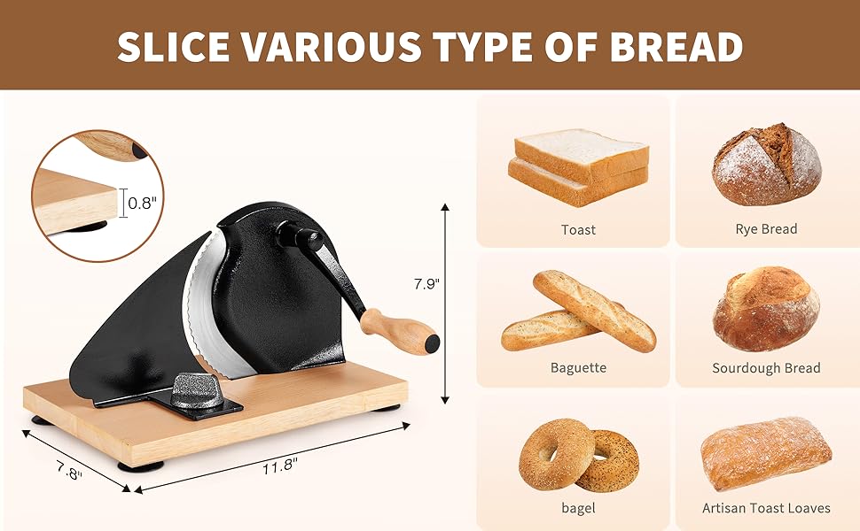 sourdough bread knife slicer