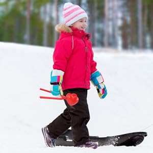 Outdoor Heart Shaped Snow Ball Maker Clamps Children Adults Game Winter Activities Toys To