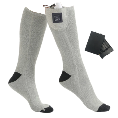 Electric foot heating socks