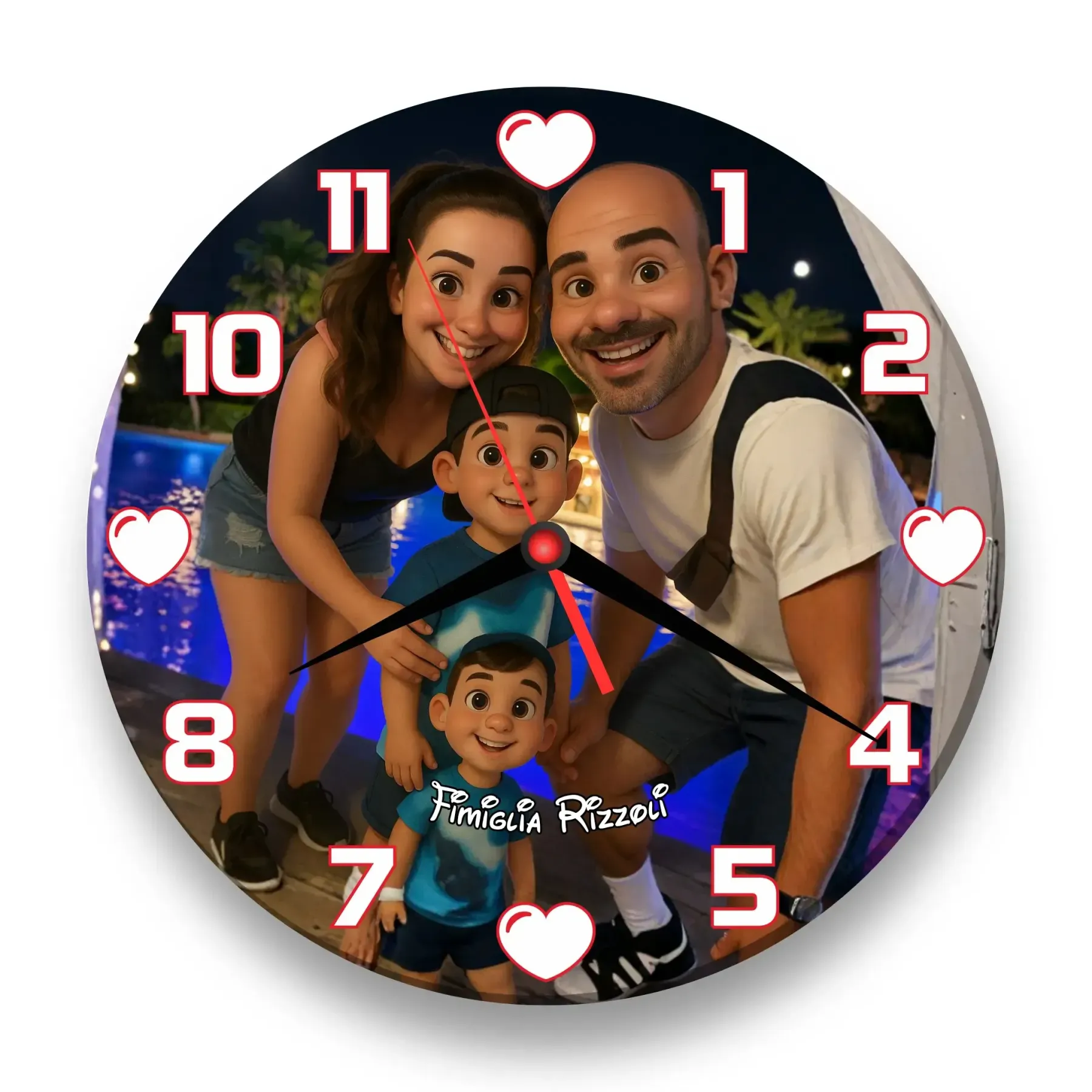 Personalized Silent Clocks