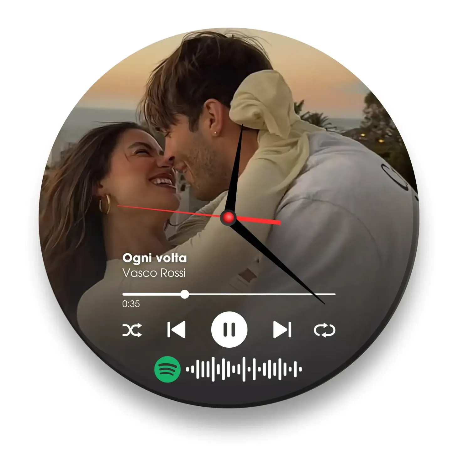 Personalized Silent Clocks