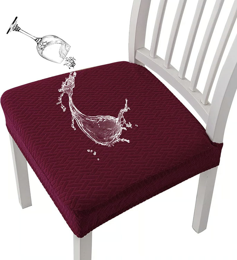 Jacquard chair cushion
