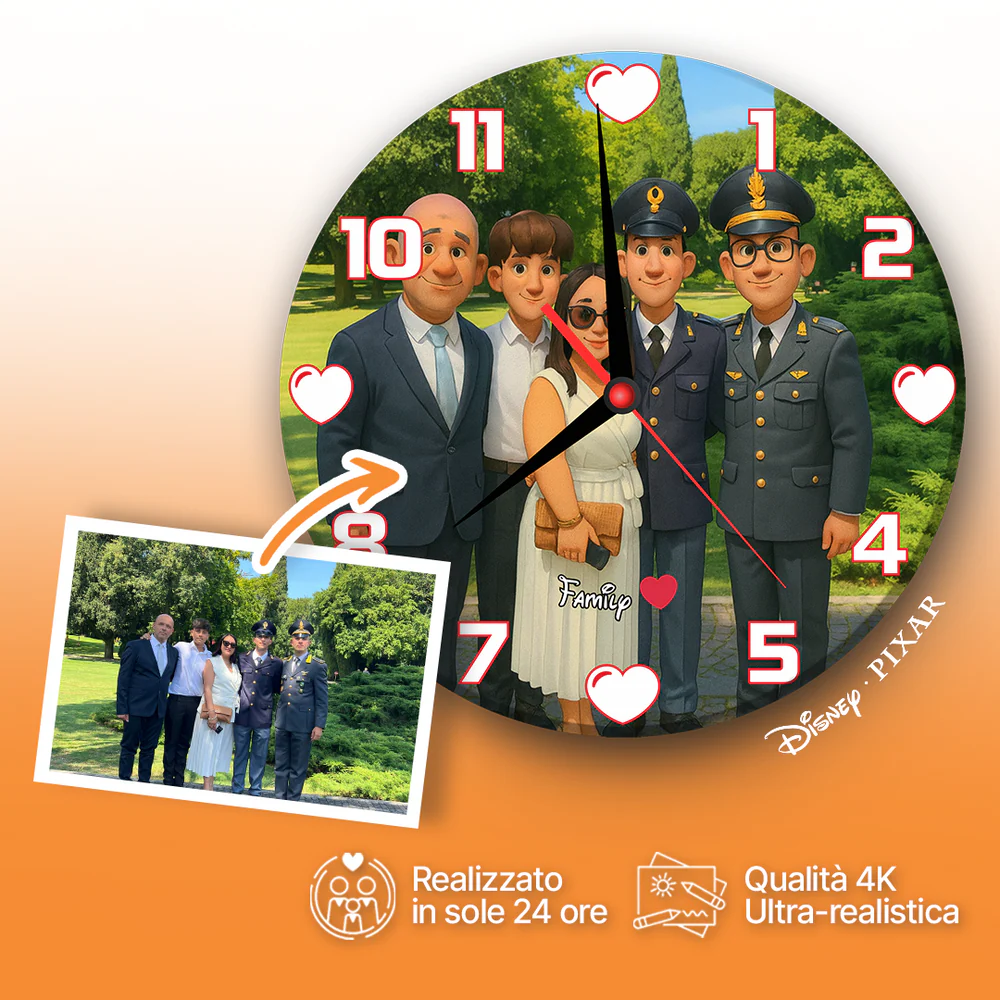 Personalized Silent Clocks