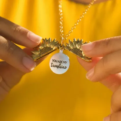 Sunflower Necklace – Symbol of Love