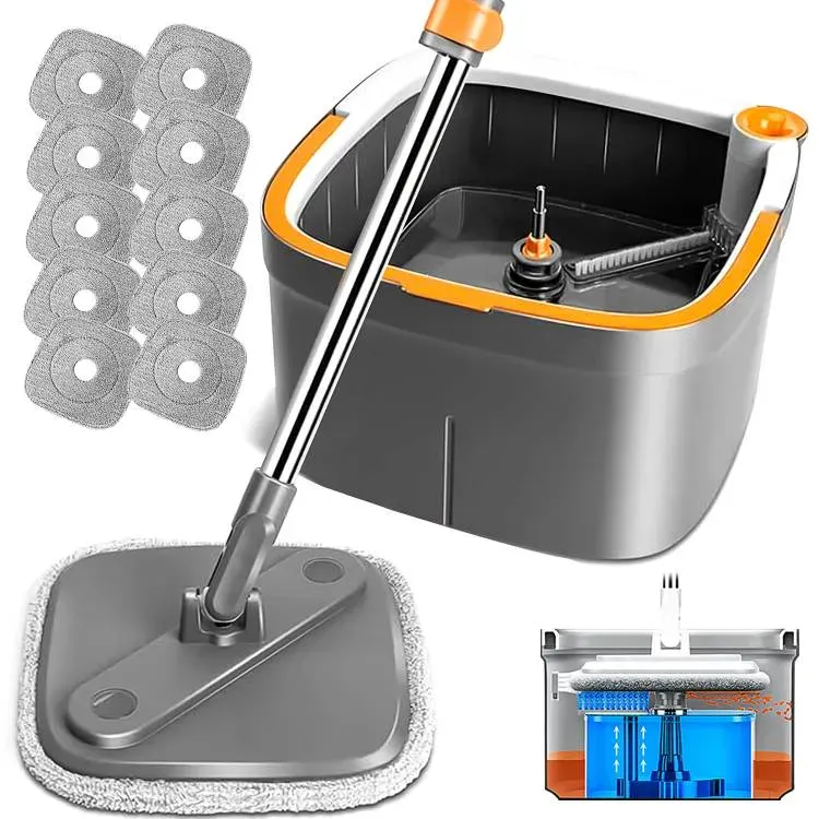 INWEJIA S10 Spin Mop Set