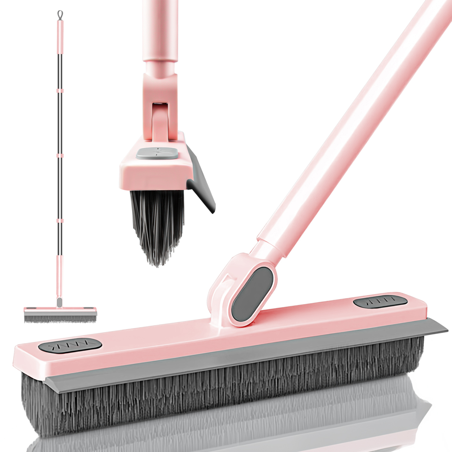 KZKR M23 Floor Scrub Brush with Squeegee