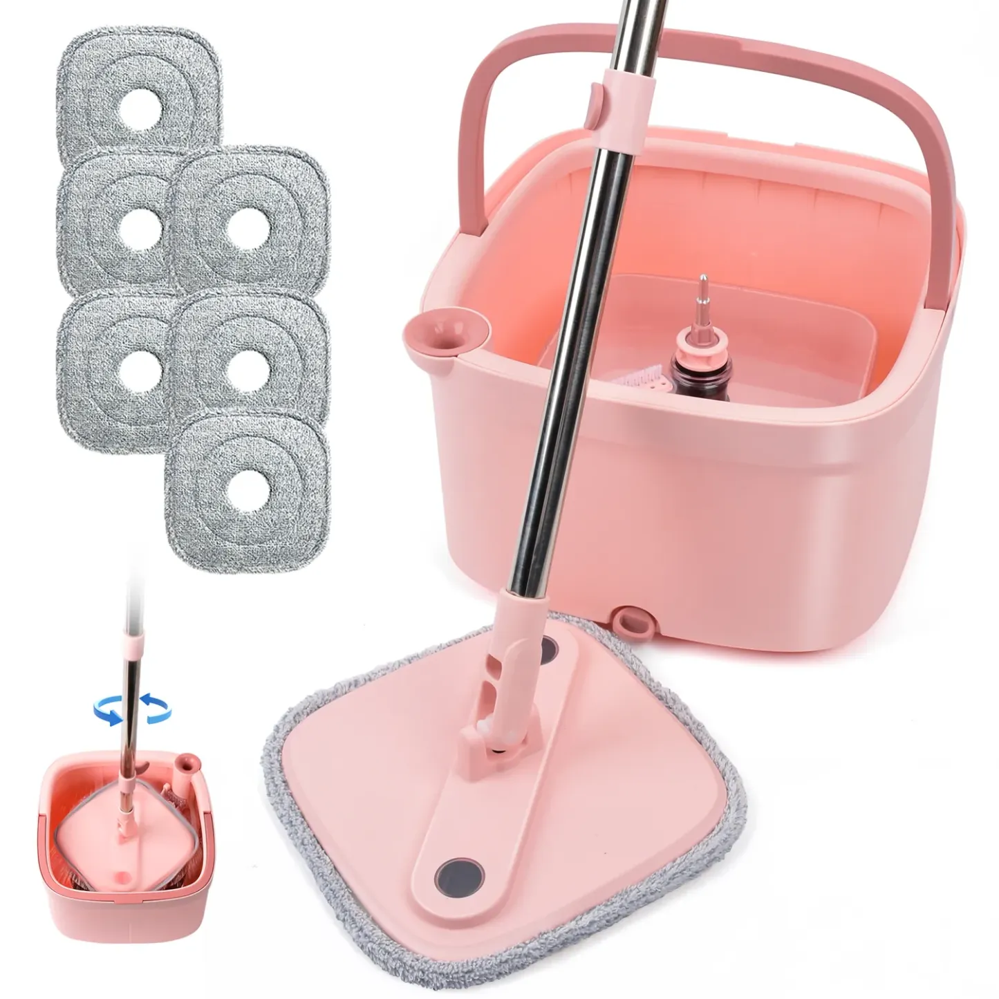 INWEJIA S10 Spin Mop Set