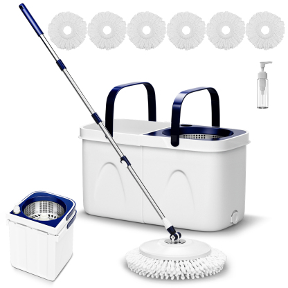 KZKR S8 Spin Mop and Bucket