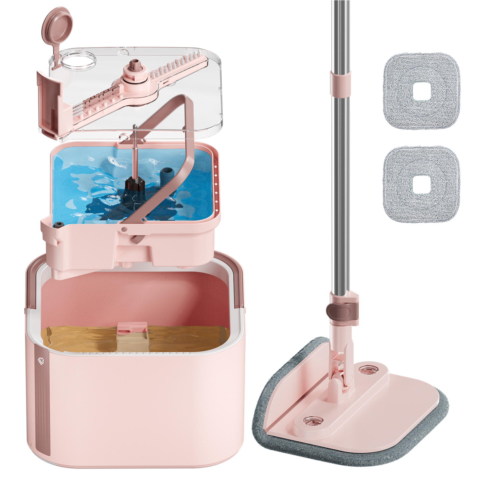INWEJIA S11 Upgrade Spin Mop and Bucket