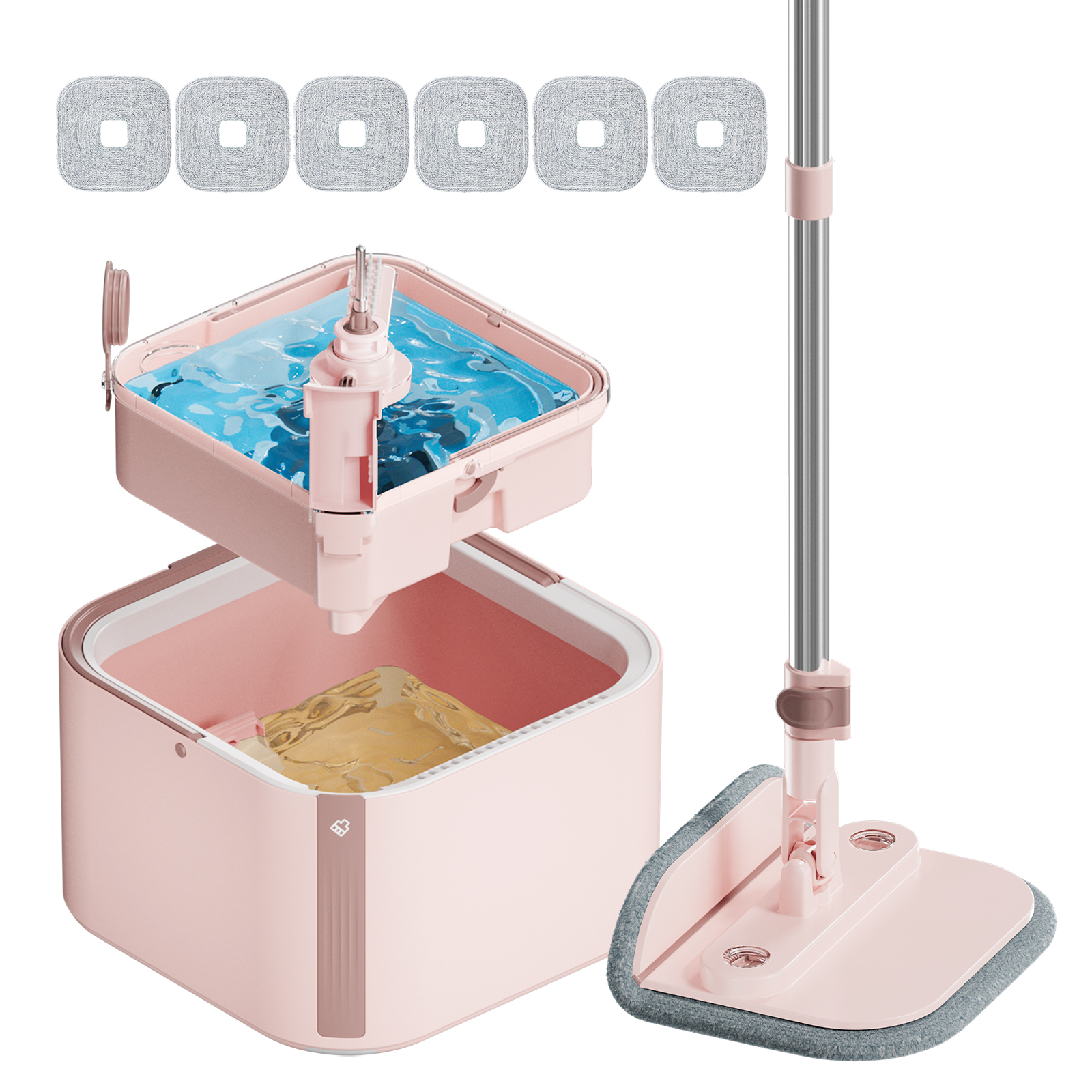 KZKR S11 Upgrade Spin Mop and Bucket