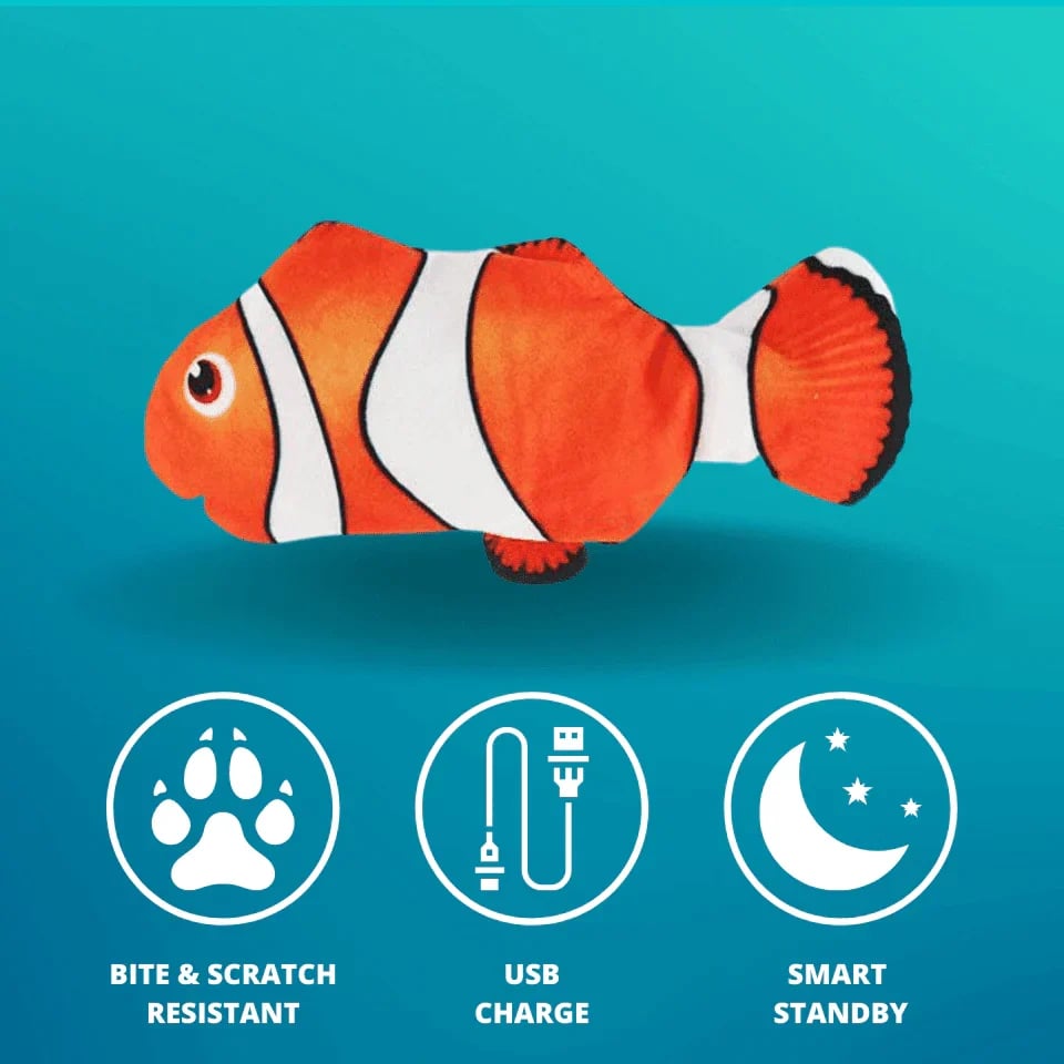 🔥🔥🔥49% OFF🐱FloppyFish- 🐶INTERACTIVE FISH TOY FOR YOUR PETS