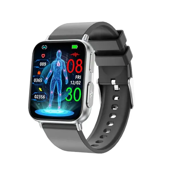 Best Upgrade GT5Pro Blood Pressure Monitoring Watch With Blood Glucose ECG Heart Rate Health Fitness Tracker 2024