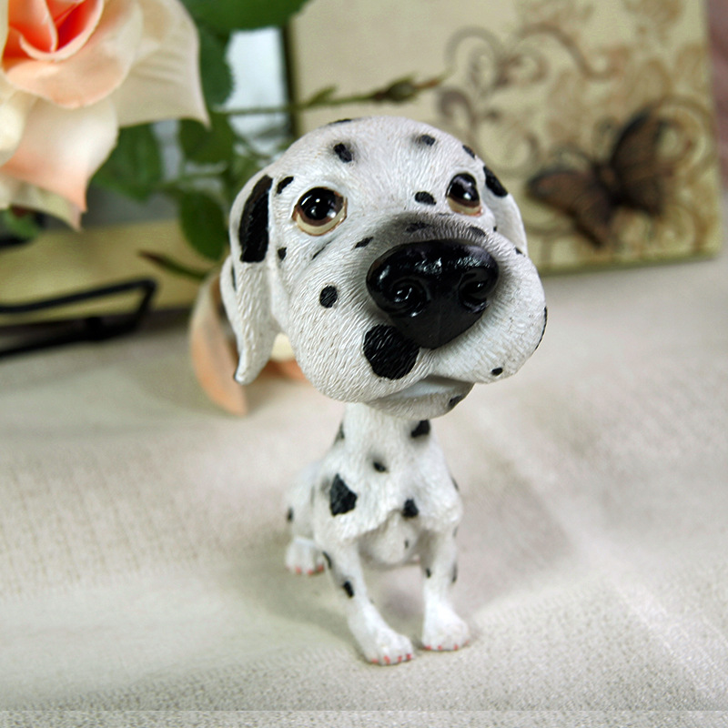 Cute car interior decoration bobble head dog