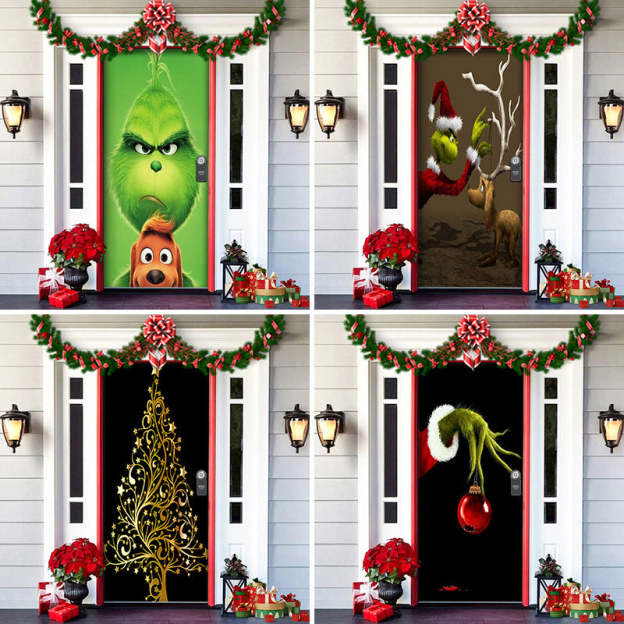 🎄Last Day Sale 70% OFF - Christmas 2023 Front Door Decoration🎅