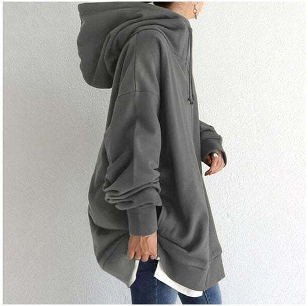 (🎁2023-Christmas Hot Sale🎁)Women's Autumn/Winter Zipper Hooded Sweater