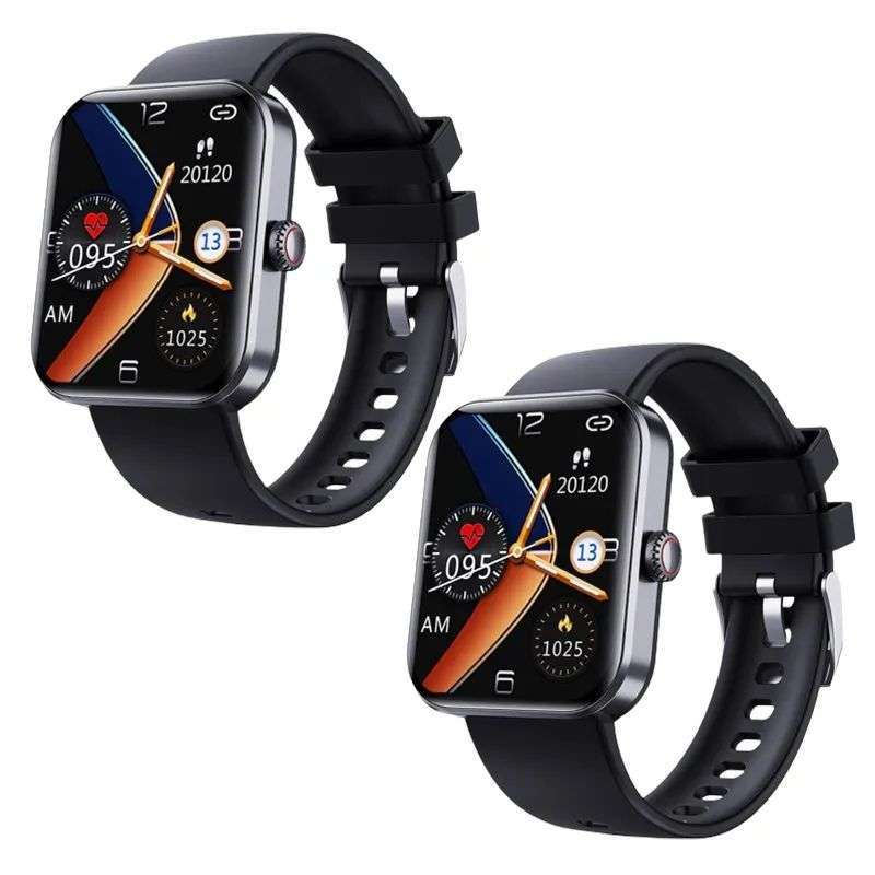 [All day monitoring of heart rate,blood sugar, and blood pressure] Bluetooth fashion watch support 24 languages