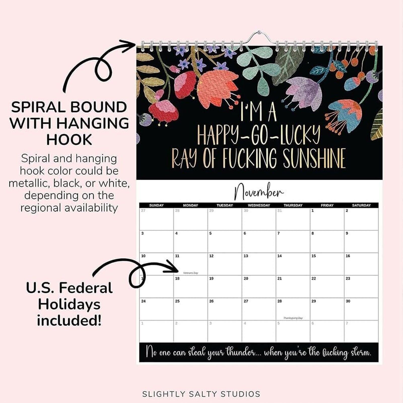 2024 Calendar For Tired-Ass Women - Buy 2 Free Shipping