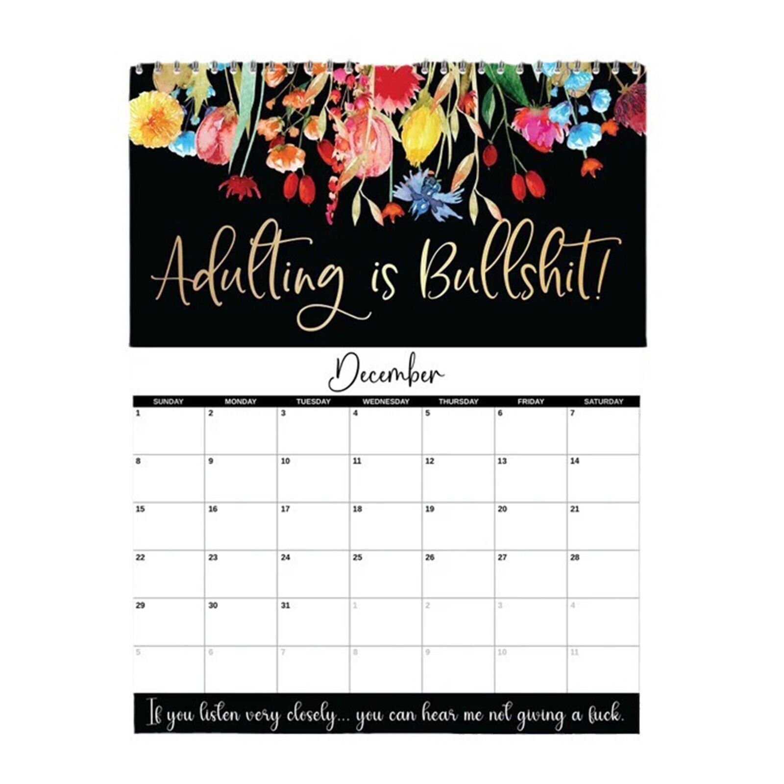 2024 Calendar For Tired-Ass Women - Buy 2 Free Shipping