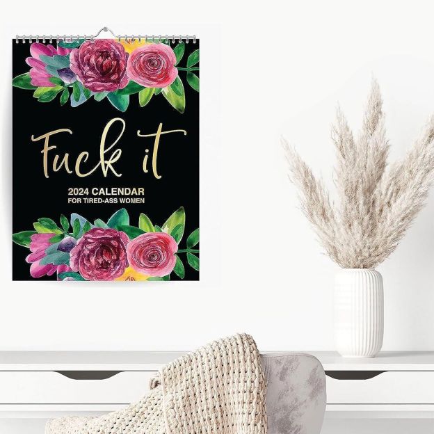 2024 Calendar For Tired-Ass Women - Buy 2 Free Shipping