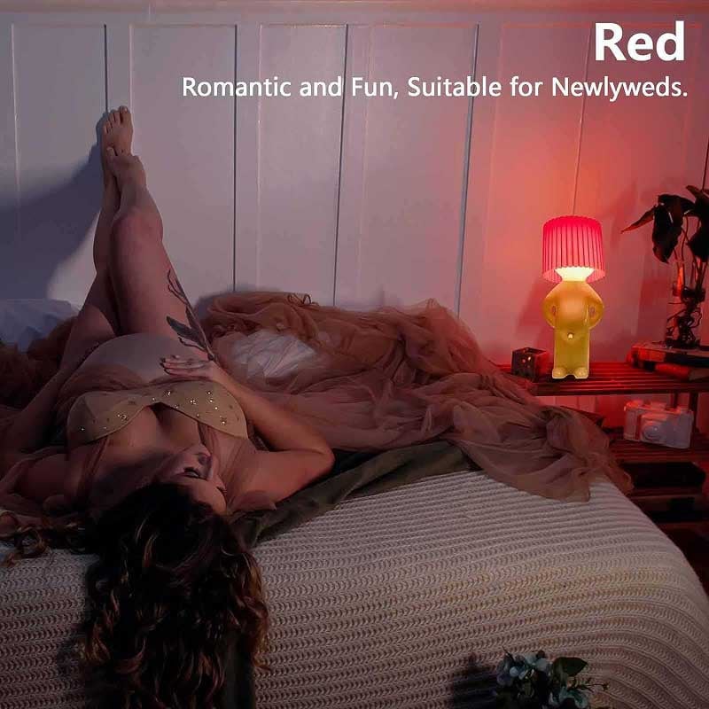 💖Creative Shy Desk Lamp Bedside Night Lamp Little Naughty Boy Desk Lamp