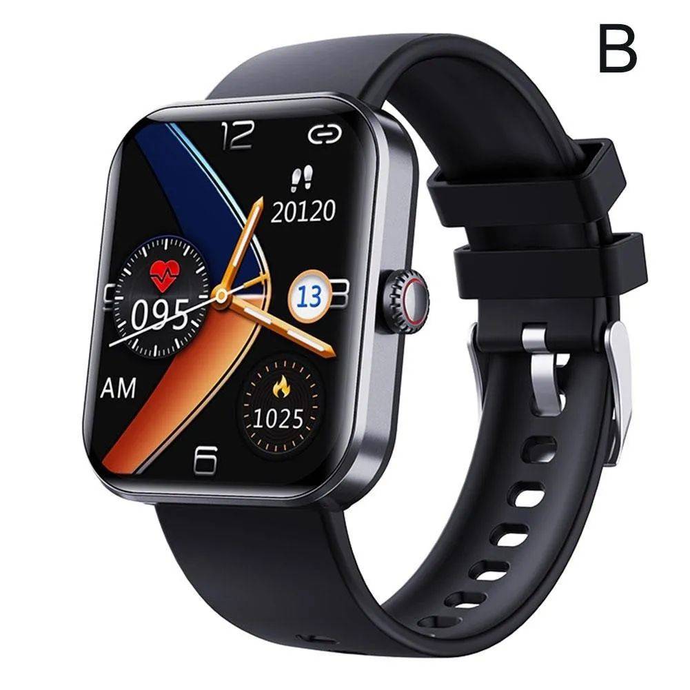 [All day monitoring of heart rate,blood sugar, and blood pressure] Bluetooth fashion watch support 24 languages