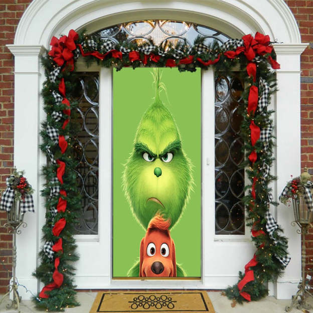 🎄Last Day Sale 70% OFF - Christmas 2023 Front Door Decoration🎅