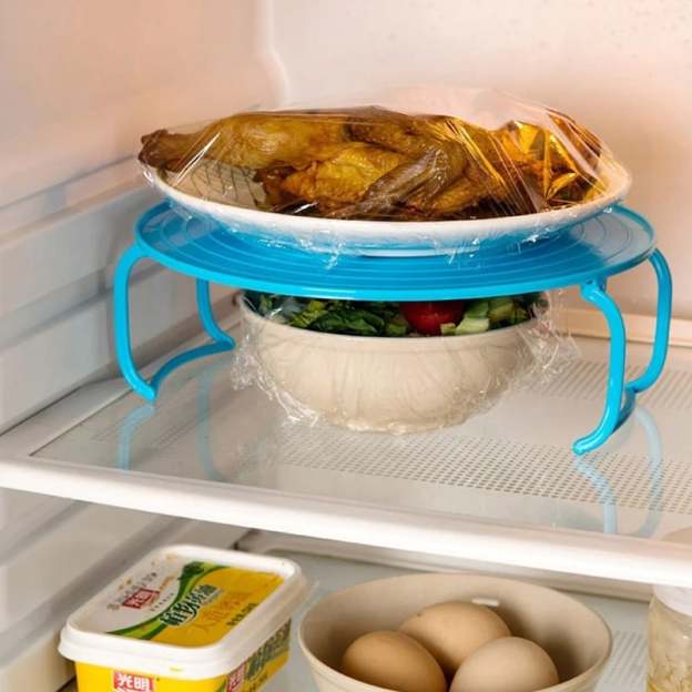 ⛄Spring Hot Sale- 48% OFF--🎈Microwave Oven Steamer Storage Rack (Random color)🍱--buy more save more👍