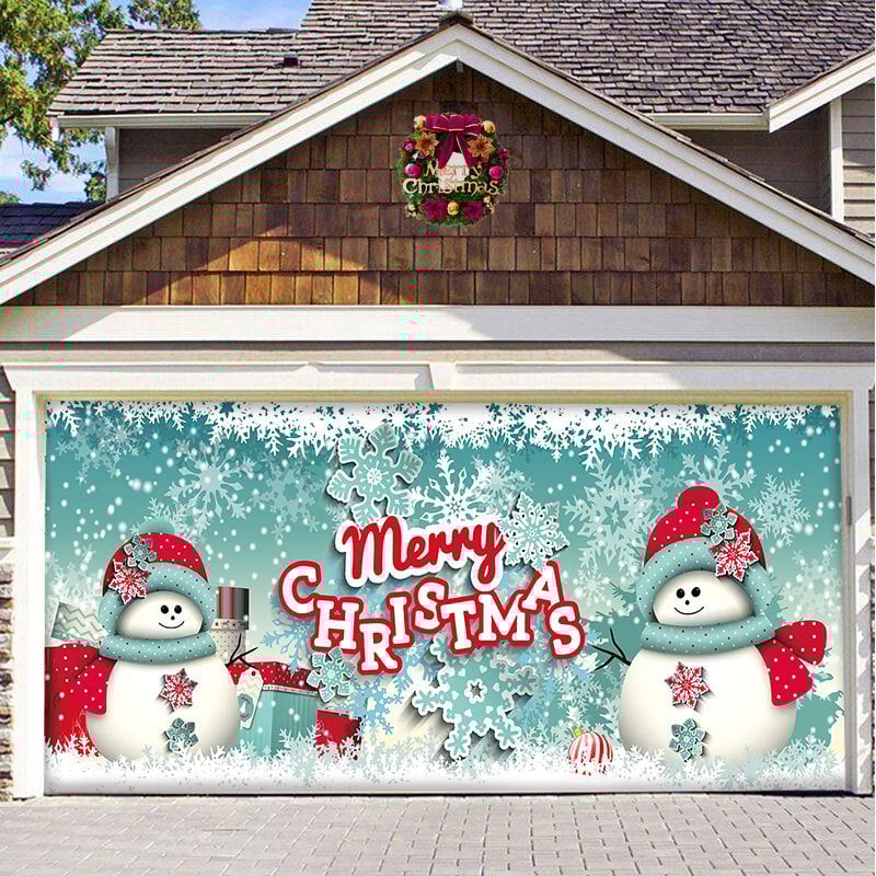 🎄Last Day Sale 49% OFF - Christmas 2024 Reusable Garage Door Decoration