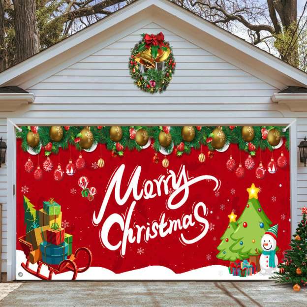 🎄Last Day Sale 49% OFF - Christmas 2024 Reusable Garage Door Decoration