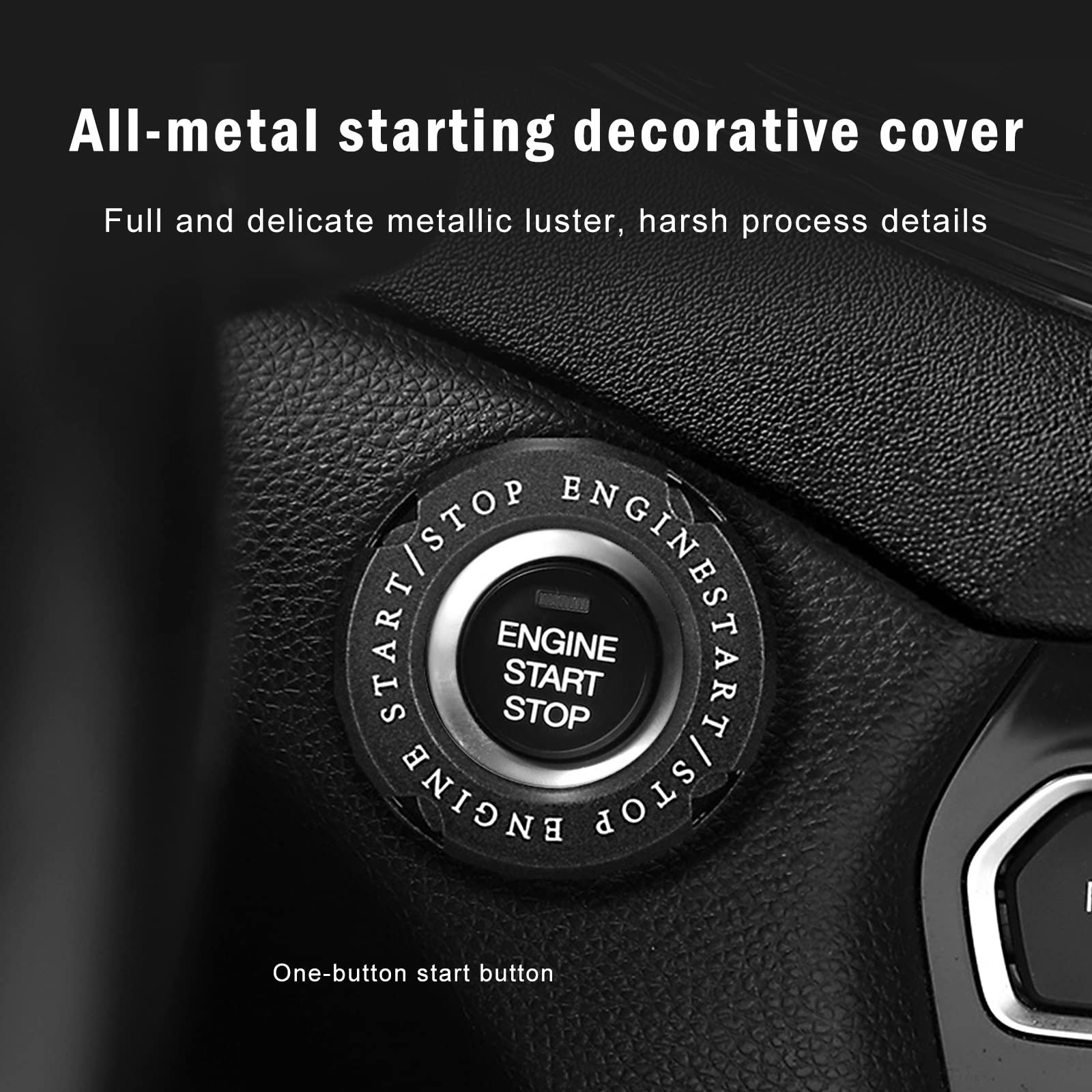 ⚡⚡Car Start Button Zinc Alloy Cover