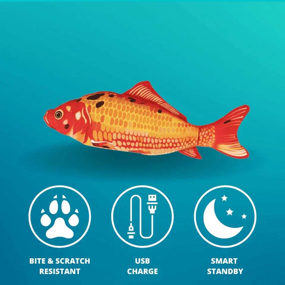 🔥🔥🔥49% OFF🐱FloppyFish- 🐶INTERACTIVE FISH TOY FOR YOUR PETS