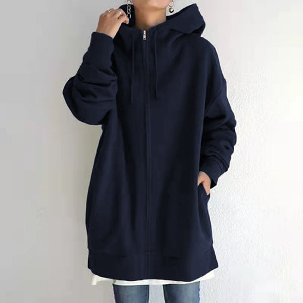 (🎁2023-Christmas Hot Sale🎁)Women's Autumn/Winter Zipper Hooded Sweater