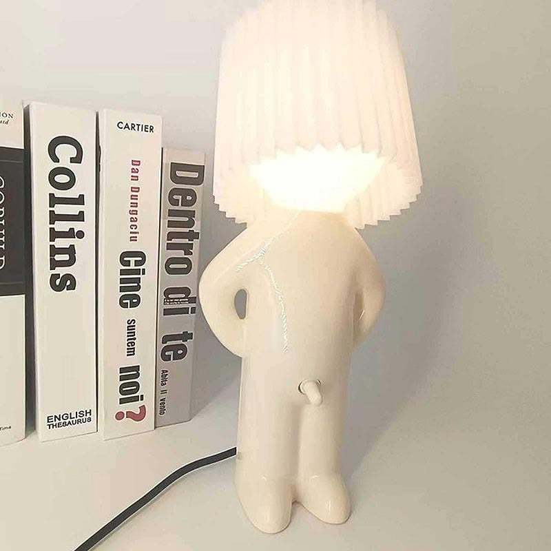 💖Creative Shy Desk Lamp Bedside Night Lamp Little Naughty Boy Desk Lamp