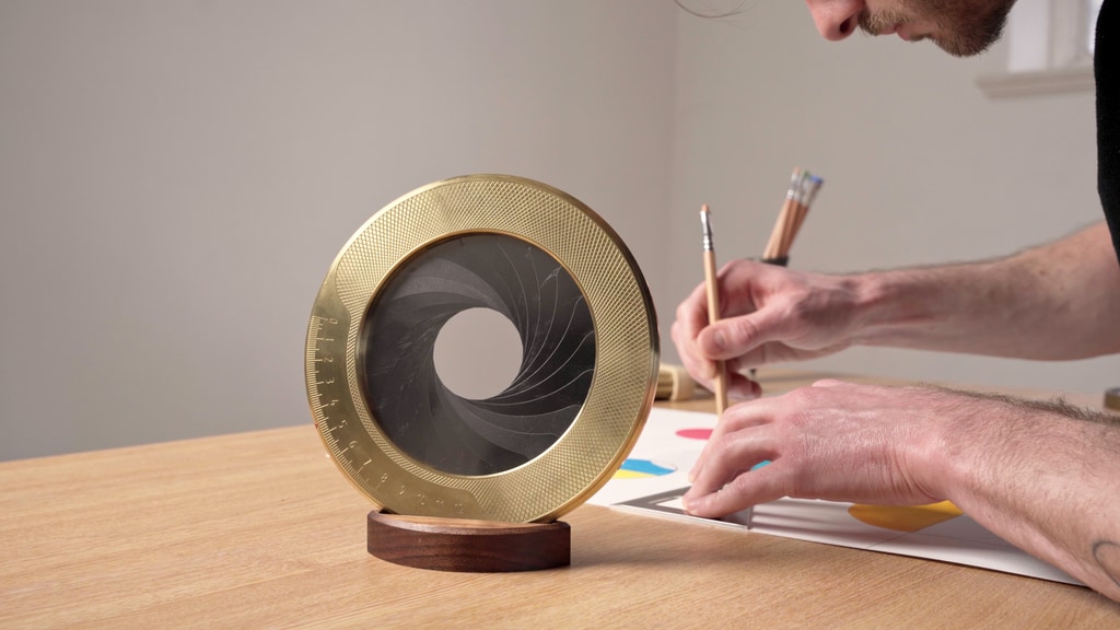 Iris Large Format: Drawing Compass