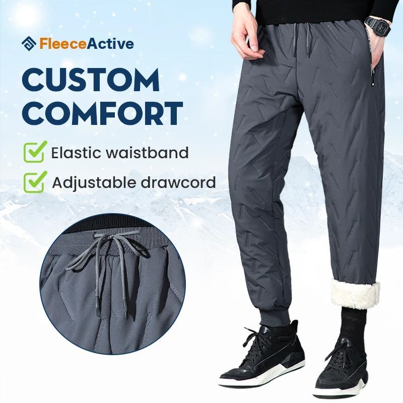 🎁🎉Winter Sale 49%OFF🔥 Unisex Fleece-Lined Waterproof Pants