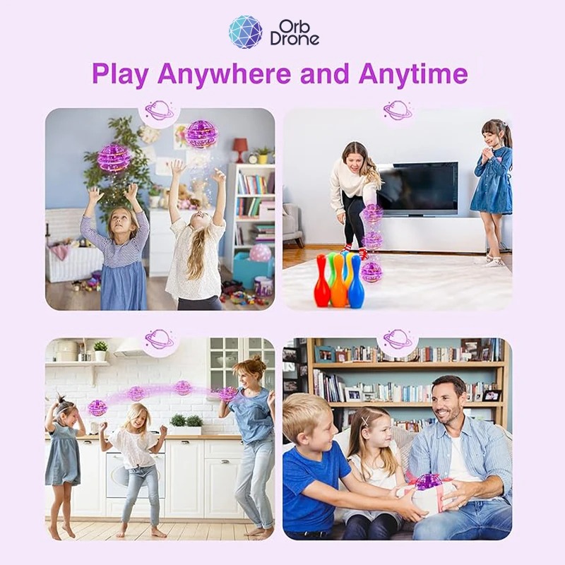 Fly Orb – 🎄Early Christmas Sale-50% OFF🎁 Flying Orb Pro Spinner Mini Drone