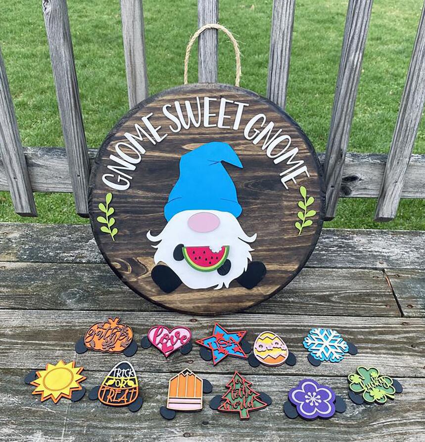 🔥50% OFF🔥Cute Gnome Door Hanger - 2022 New Year Sale🔥