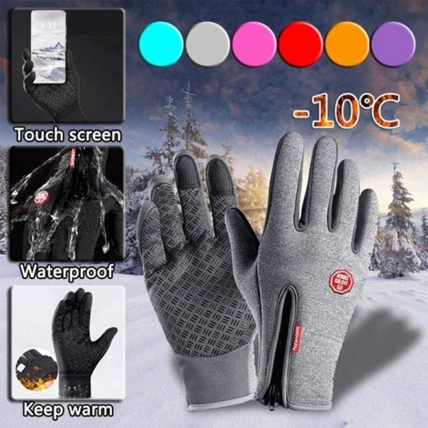 Winter Gloves – Unisex Premium Waterproof Touchscreen Gloves