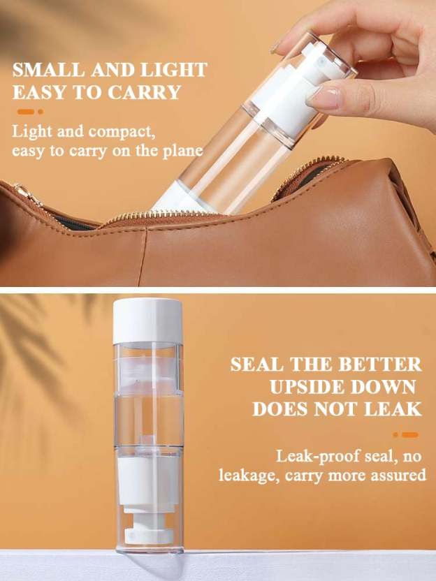 Hot Sale- SAVE 48% OFF - Vacuum Cosmetic Travel Container-BUY MORE SAVE MORE