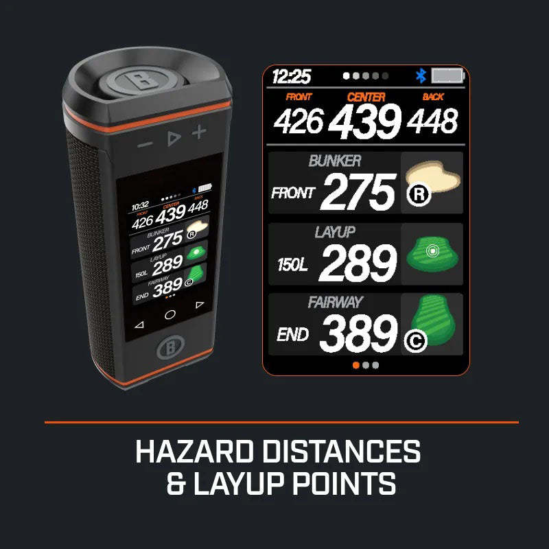 3.5" Color HD Touchscreen & 360° Premium Audio for Clear Visuals and Audible Distances