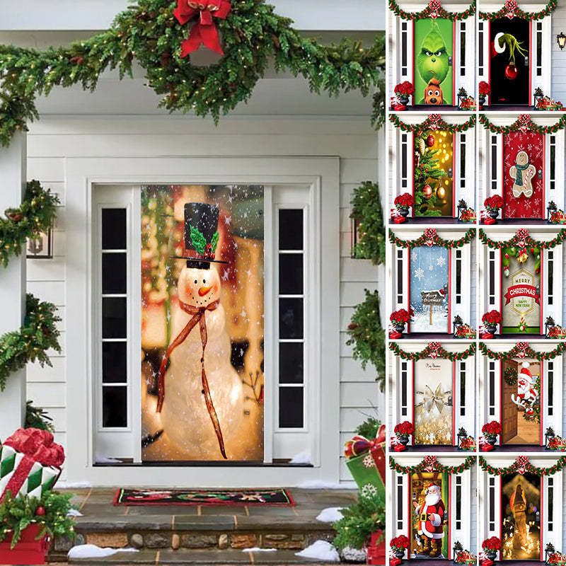🎄Last Day Sale 70% OFF - Christmas 2023 Front Door Decoration🎅
